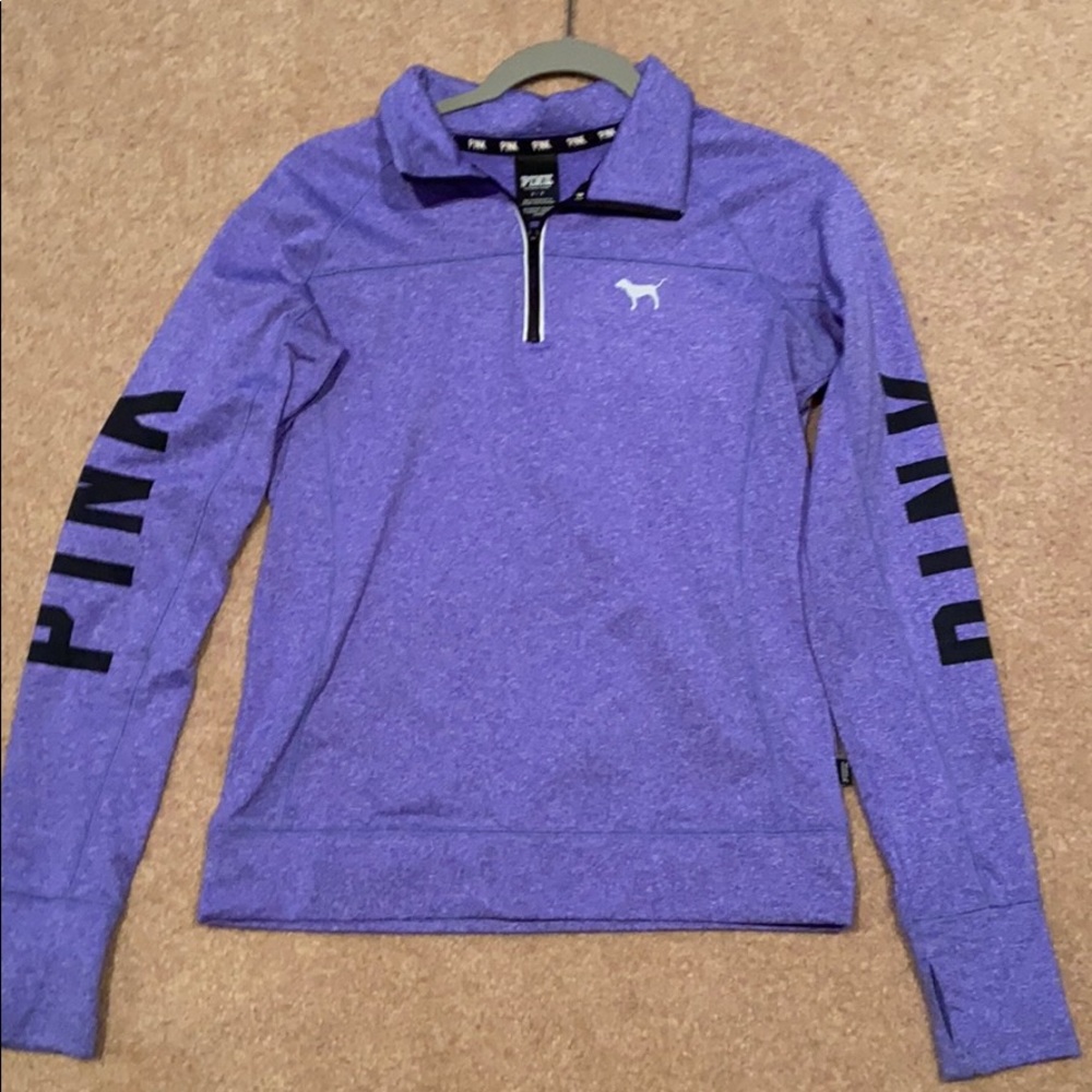 Women’s purple zip up